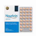Nourkrin Woman 60 Tabletas — complemento alimenticio femenino formulado para contribuir al aporte de nutrientes para el cuidado del cabello. Este producto no es un medicamento
